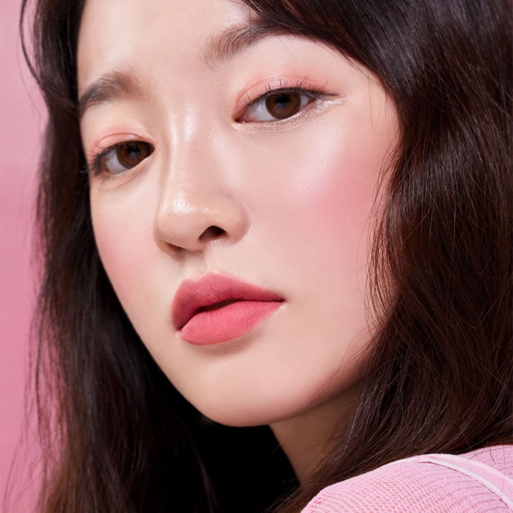 Mini Finger Pogi Smudge Matte Lipstick No.1 Floral - Image 5