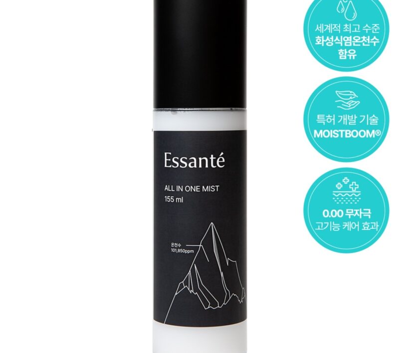 Essante Hot Spring Water All-in-One Mist Korean Facial Mist